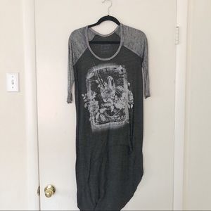 Vintage Free People high-low shirt